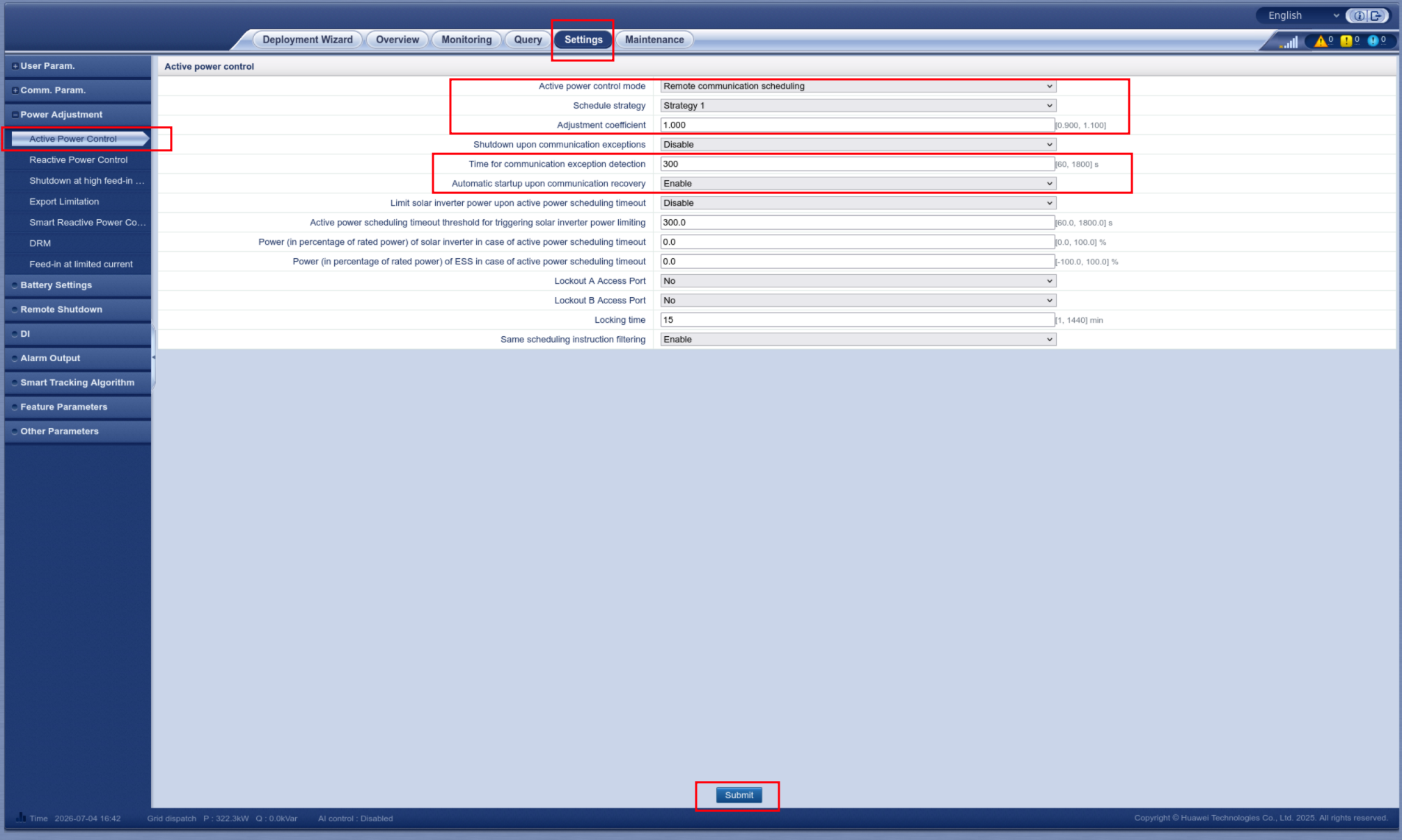 Enable Remote communication scheduling