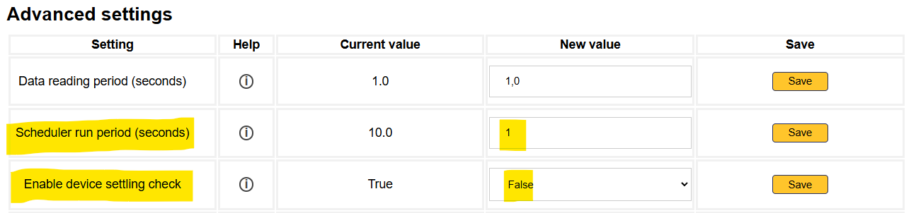 Reach the the 'Advanced settings' by going to 'Settings' and clikc the 'Advanced settings' button